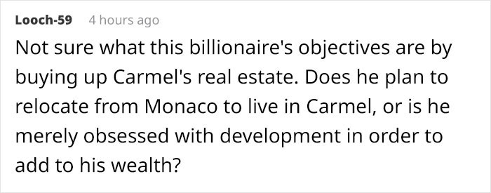 Monaco Billionaire Buys A Dozen Properties In Tiny Carmel Village, Sets Off Alarm Bells