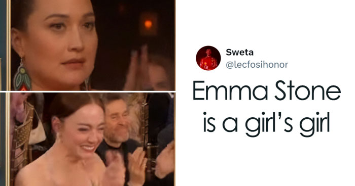 Emma Stone’s Reaction After Losing SAG Award To Lily Gladstone Is The Definition Of Grace