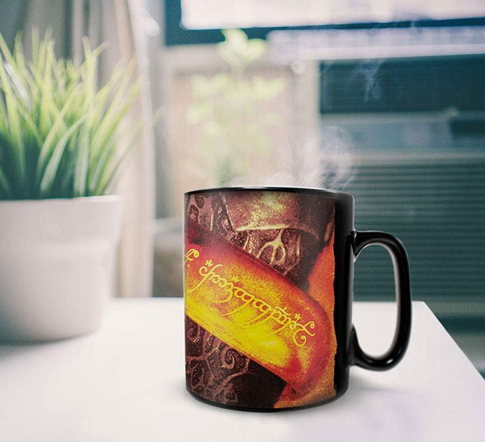 This Morphing Mugs Color-Changing Coffee Mug Is A Must For Any Lotr Fan Needing A Magical Start To Their Day