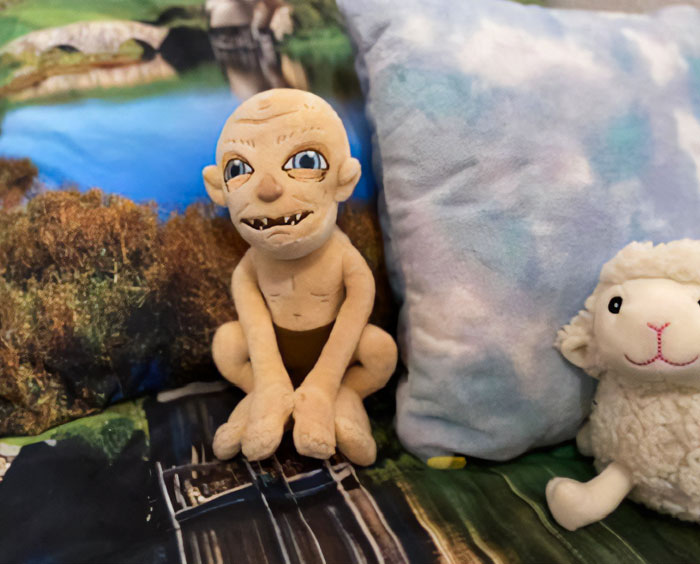 Snuggle Up With A Gollum Plush So Real, It Might Just Ask For The Precious