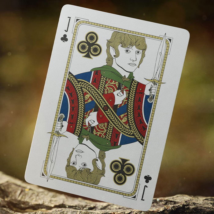 "One Deck To Rule Them All," These Lord Of The Rings Playing Cards Flaunt Original Artwork And Luxe Touches