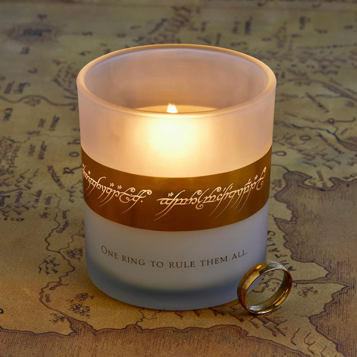 Unearth A One Ring Replica With This Lord Of The Rings Themed Candle That Reveals As It Burns