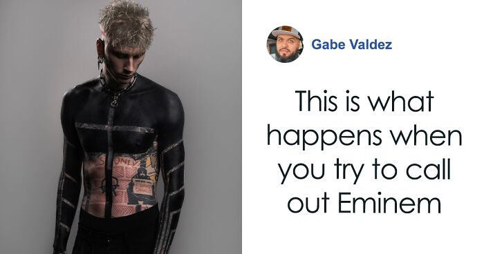 People Accuse Machine Gun Kelly Of “Wanting To Be Black” After Debuting His Blackout Tattoo