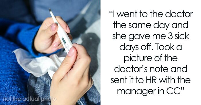 Manager Tells Sick Employee To Come To The Office Unless They Have A Doctor’s Note, Regrets It
