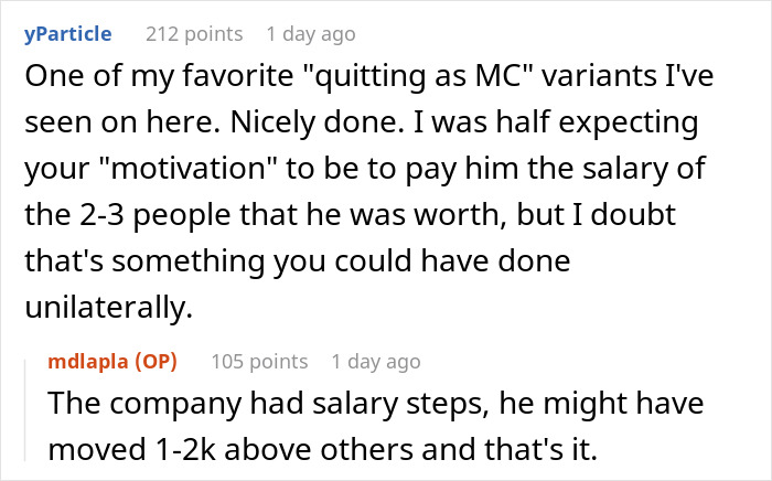 Team Lead Gets Told He's Bad At Motivating, So He Encourages Their Star Employee To Quit Team Lead Gets Told He's Bad At Motivating, So He Encourages Their Star Employee To Quit