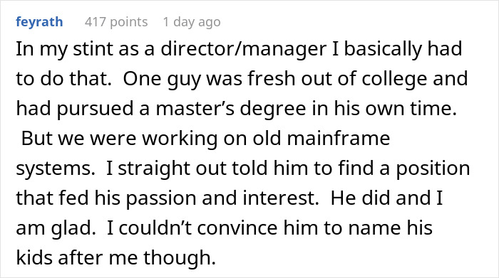 Team Lead Gets Told He's Bad At Motivating, So He Encourages Their Star Employee To Quit Team Lead Gets Told He's Bad At Motivating, So He Encourages Their Star Employee To Quit