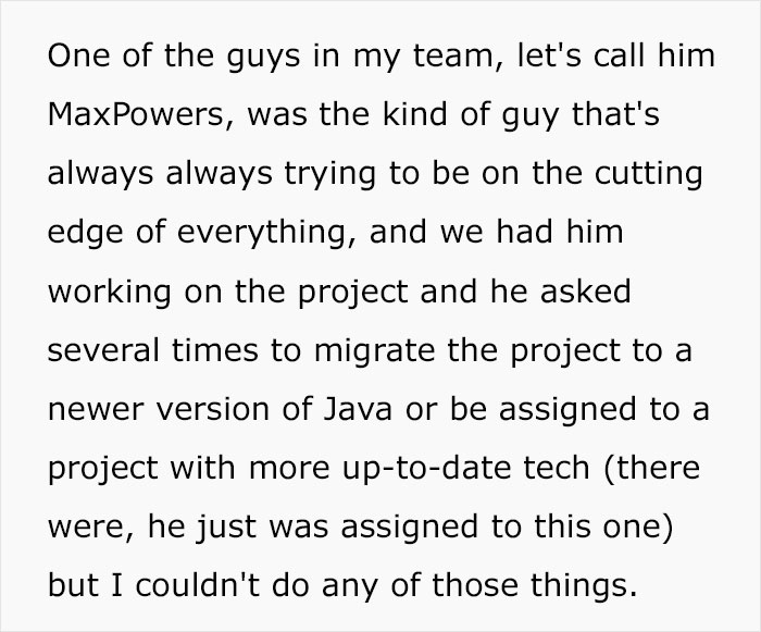 Team Lead Gets Told He's Bad At Motivating, So He Encourages Their Star Employee To Quit Team Lead Gets Told He's Bad At Motivating, So He Encourages Their Star Employee To Quit