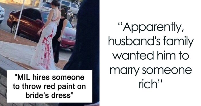 MIL From Hell Hires Thugs To Throw Red Paint On Bride On Her Wedding Day