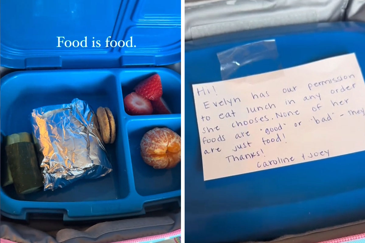 Teacher Told Toddler To Eat “Good Foods” First, So Mom Left An Angry Note In Her Lunchbox