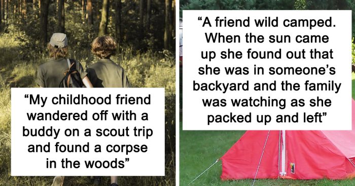 Folks Share The Most Disturbing Things They’ve Seen While Camping And Here Are 30 Of The Scariest