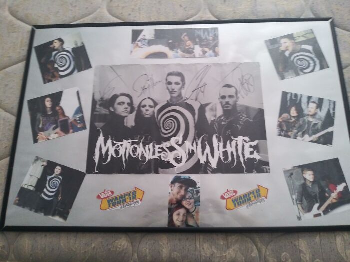 One Of My Favorites. Motionless In White From The Last Warped Tour And My Daughters First Concert