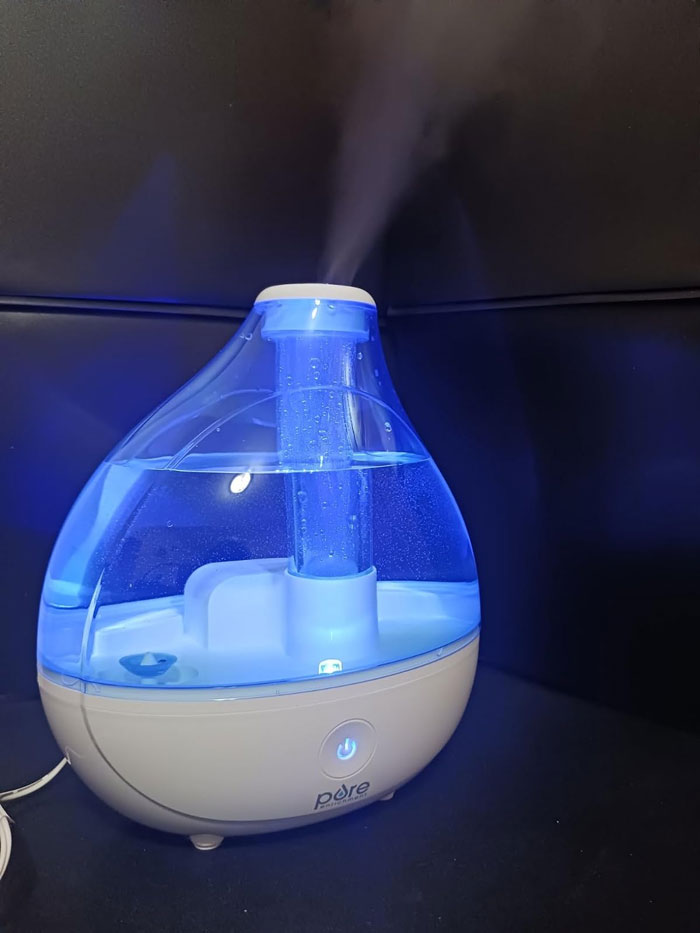  The Mistaire Ultrasonic Cool Mist Humidifier For Instant Relief From Dry Air Troubles And A Peaceful, Uninterrupted Sleep - Your Year-Round Comfort Is Sorted!