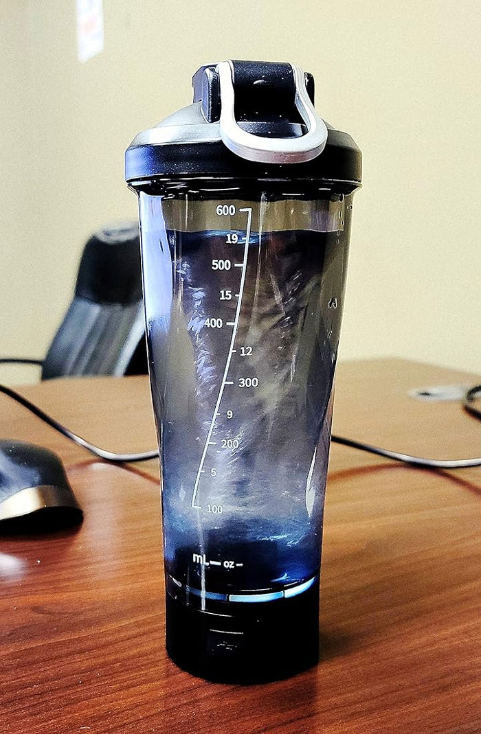 Boost Your Fitness Game With Electric Protein Shaker Bottle, Because Blending Proteins Was Never This Cool Or Easy!