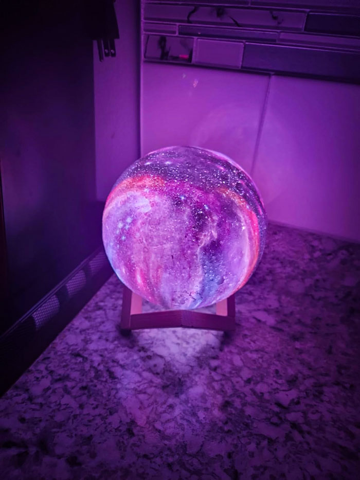  Moon Galaxy Lamp for Room Ambiance That's Out Of This World! For Some Intergalactic Mood Lighting…just Touch!