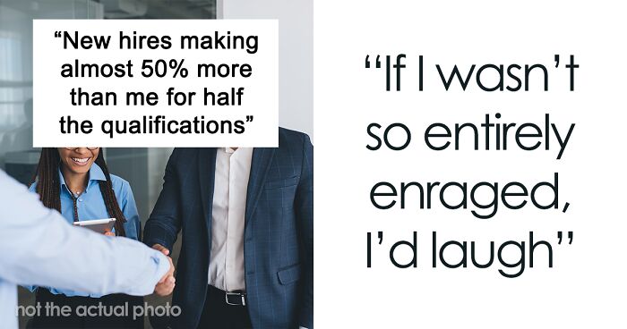 Employee Confronts Management About 50% Higher Pay For New Hires, Gets Shut Down