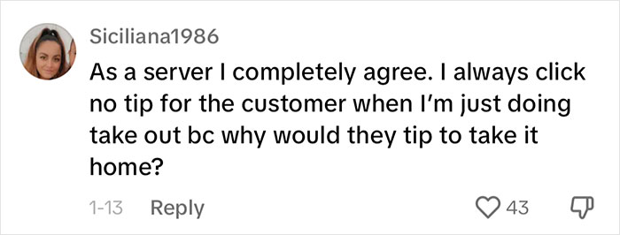 Woman Doesn’t Get Why She Has To Tip At The Checkout Of An Online Store Woman Doesn’t Get Why She Has To Tip At The Checkout Of An Online Store