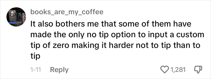 Woman Doesn’t Get Why She Has To Tip At The Checkout Of An Online Store Woman Doesn’t Get Why She Has To Tip At The Checkout Of An Online Store