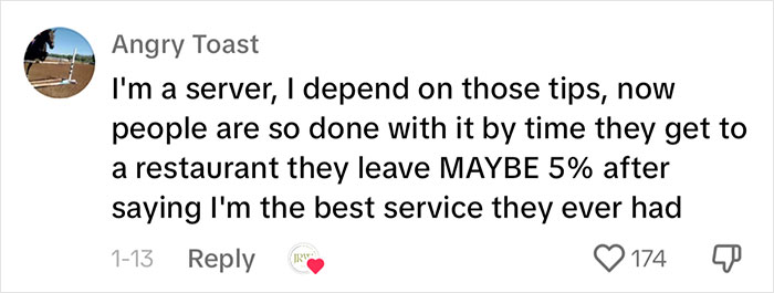 Woman Doesn’t Get Why She Has To Tip At The Checkout Of An Online Store Woman Doesn’t Get Why She Has To Tip At The Checkout Of An Online Store