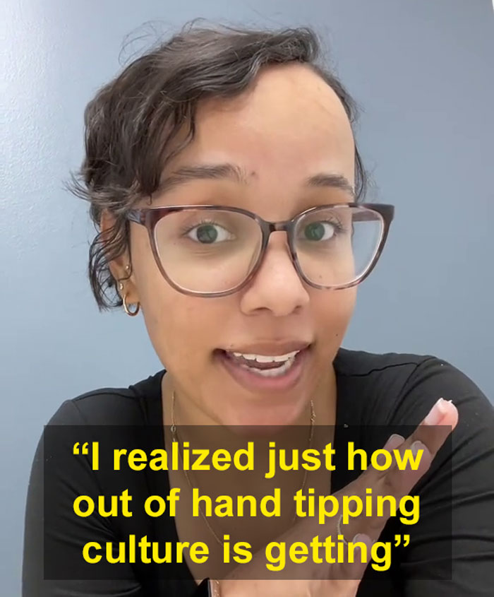 Woman Doesn’t Get Why She Has To Tip At The Checkout Of An Online Store Woman Doesn’t Get Why She Has To Tip At The Checkout Of An Online Store