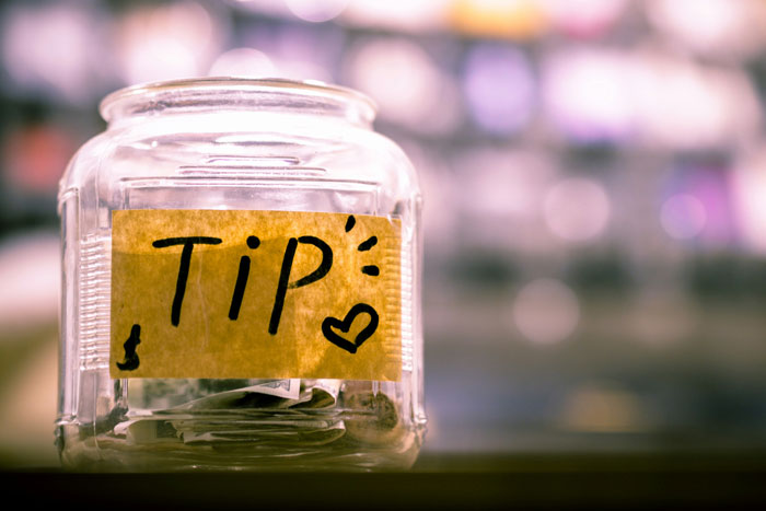 Woman Doesn’t Get Why She Has To Tip At The Checkout Of An Online Store Woman Doesn’t Get Why She Has To Tip At The Checkout Of An Online Store