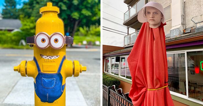 Street Artist Plays With His Surroundings And Paper Cutouts To Create Fun Scenes (26 New Pics)