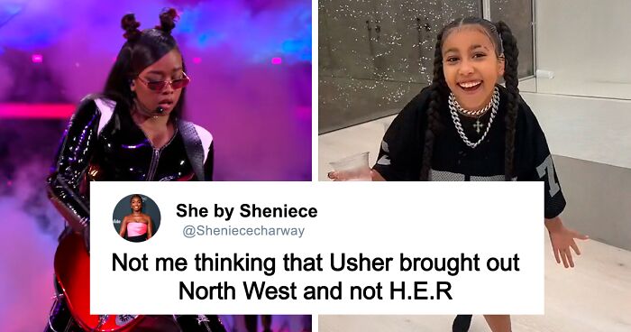 “North West On The Guitar?“: People Don’t Recognize H.E.R. During Usher’s Super Bowl Show