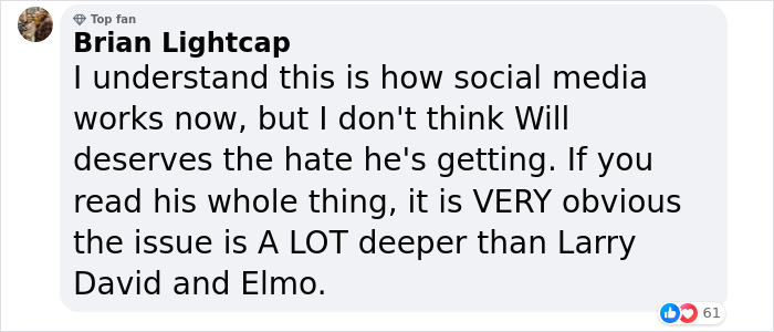 Wil Wheaton’s Fiery Response To Larry David’s Elmo Attack Goes Viral Wil Wheaton’s Fiery Response To Larry David’s Elmo Attack Goes Viral