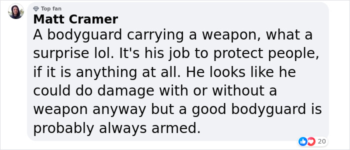 “Pay Close Attention”: Video Of Miley Cyrus’ Bodyguard Sparks Concerns For The Singer’s Safety “Pay Close Attention”: Video Of Miley Cyrus’ Bodyguard Sparks Concerns For The Singer’s Safety