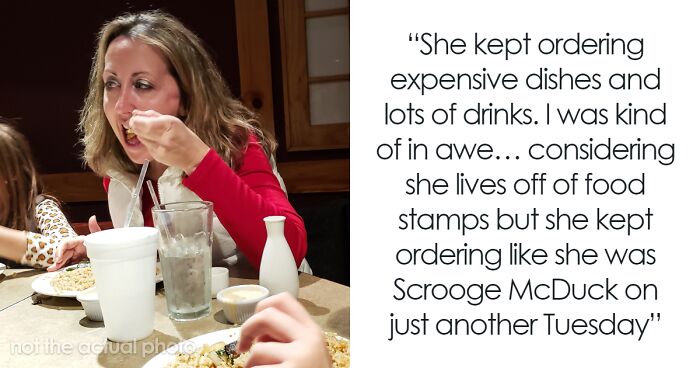 Aunt Racks Up $300 In Food, Is Shocked When She Hears They’re Splitting The Bill