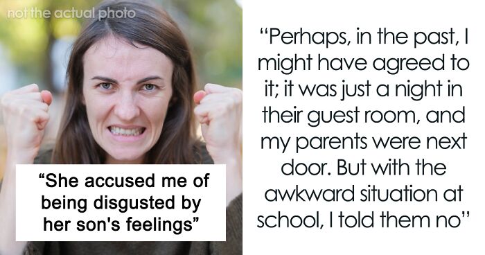 Woman Is Incredibly Enraged After 18 Y.O. Girl Refuses To Sleep Over With Her Son Of Same Age