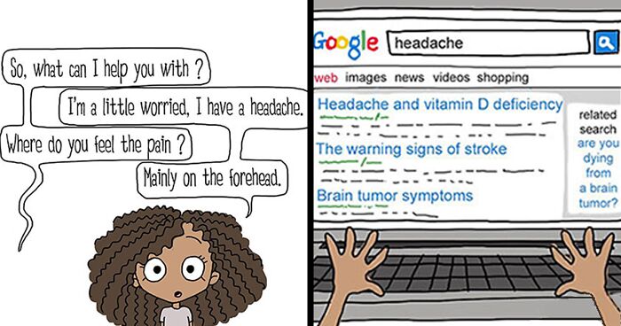 20 New Comics About Struggles In A Girl’s Life That You Might Relate To By “Tall N Curly”