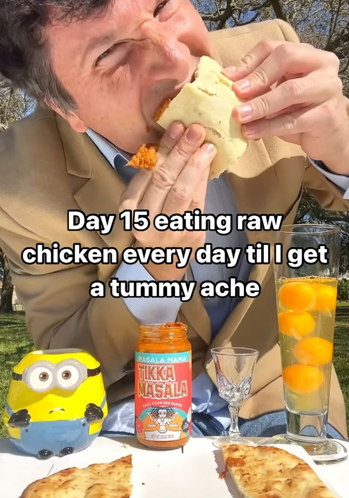 “What’s The Worst Thing That’s Gonna Happen?“: Florida Man Films Himself Eating Raw Chicken
