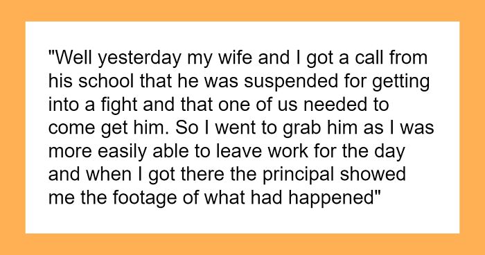 Father Won’t Take Any Action Towards Son Over His Fight With 3 Girls At School, Wife Is Livid