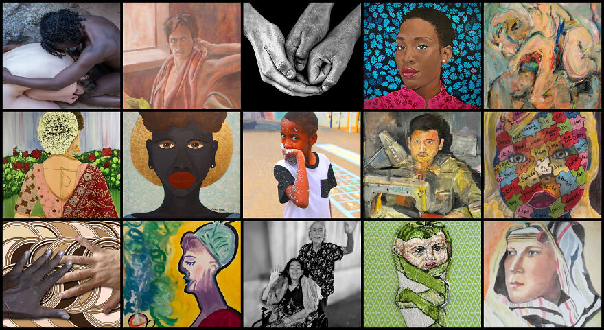 78 Artists Interpret The Colors Of Skin