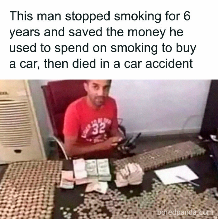 Man Buys A Car With Cigarette Money Then Dies