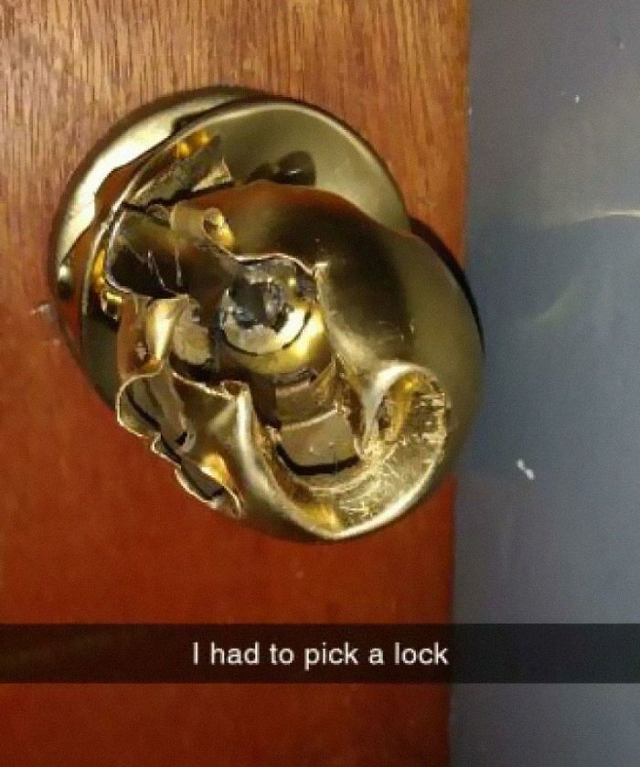 Lock Picking Failed Successfully
