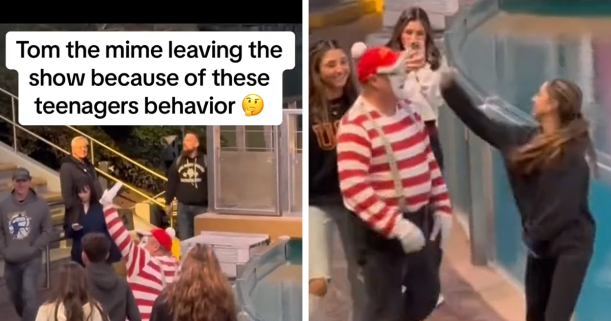 People Blaming Gen-Z’s “Lack Of Discipline” For Controversial Incident With SeaWorld Mime