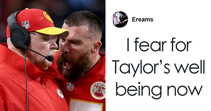 Social Media Is Warning Taylor Swift To “Run” From Travis Kelce After Super Bowl “Red Flag”