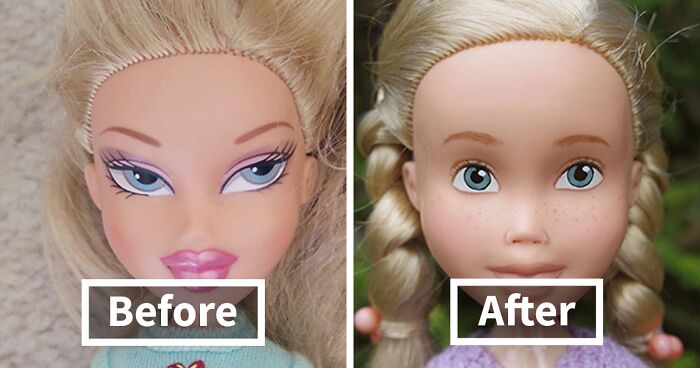 30 Times Old Dolls Got Another Life And Down-To-Earth Look By This Artist