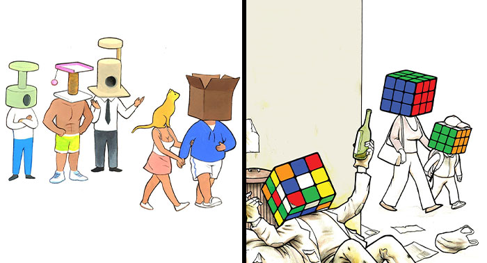 20 New Comics Infused With Unexpected Twists By “Perry Bible Fellowship”