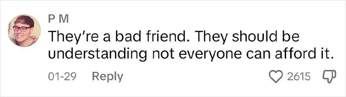 Guy Skips Friend's Birthday Dinner Because The Cheapest Entrée Is $41, And People Have Opinions Guy Skips Friend's Birthday Dinner Because The Cheapest Entrée Is $41, And People Have Opinions