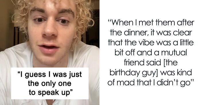 Guy Skips Friend’s Birthday Dinner Because The Cheapest Entrée Is $41, And People Have Opinions
