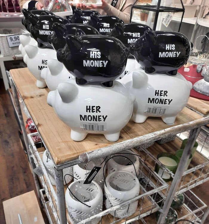 Pointlessly Gendered Piggy Banks