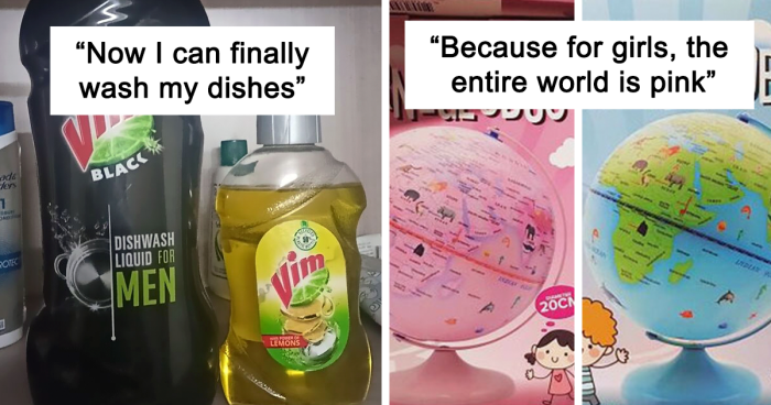 People Are Sharing Examples Of Pointless Gendering, And Here Are The 50 Most Confusing Ones (New Pics)