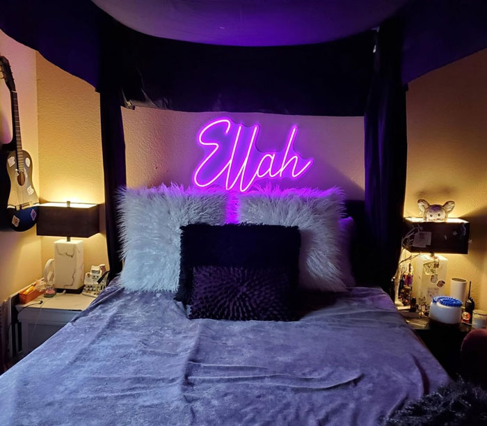 Light Up Their World With A Customizable Neon Sign — A Fun, Durable Keepsake Glowing With Their Name Or Favorite Quote. A Bright Idea For Kiddo's Room Decor!