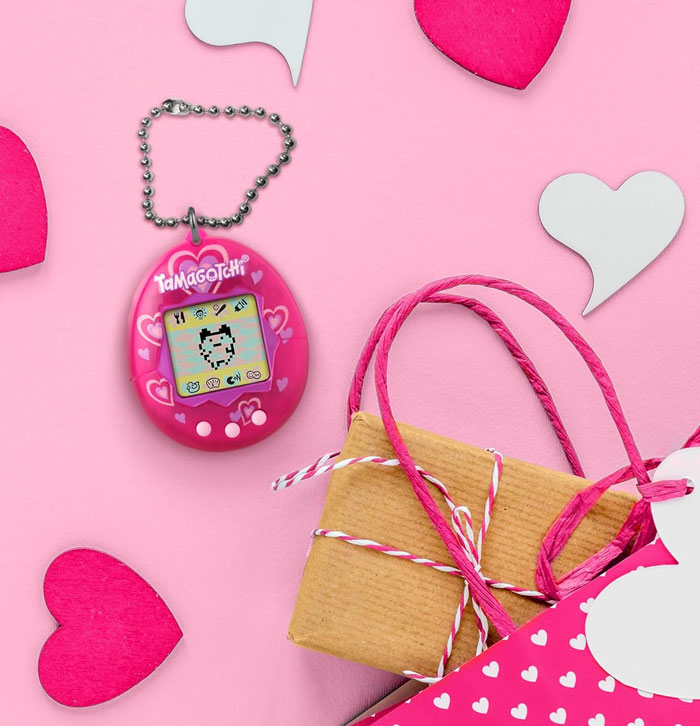 An Adorable, Classic Tamagotchi Original That'll Teach Your Kiddo About Responsibility (And Nostalgia), Plus It's Decked Out In Hearts, Perfect For Valentine’s Day Love!
