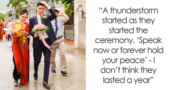 26 Of The Craziest “Speak Now Or Forever Hold Your Peace” Objections Witnessed By Officiants