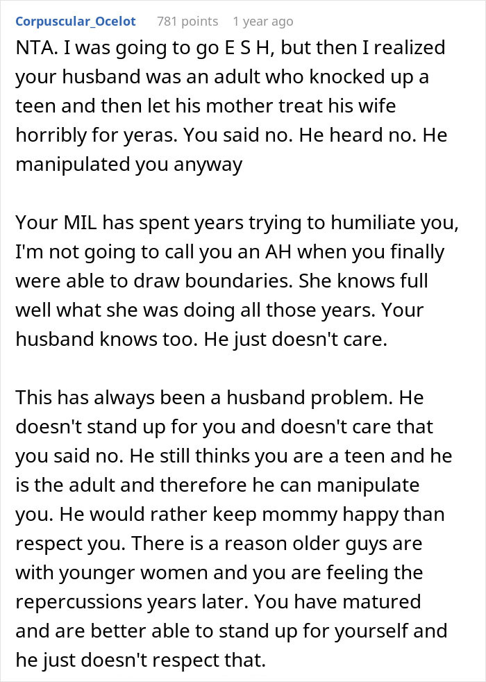 Woman Refuses To Downplay Her Boundary And Leaves MIL In A Parking Lot, Asks If She Was Wrong Woman Refuses To Downplay Her Boundary And Leaves MIL In A Parking Lot, Asks If She Was Wrong