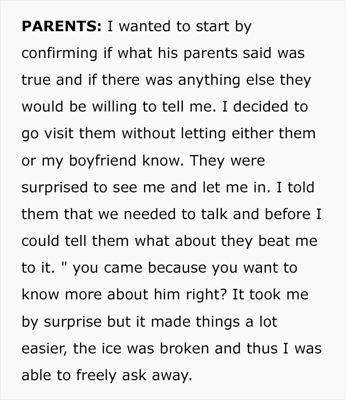 Woman Dumps Her BF After His Parents Warn Her Not To Leave Him Alone With Her Pets Woman Dumps Her BF After His Parents Warn Her Not To Leave Him Alone With Her Pets