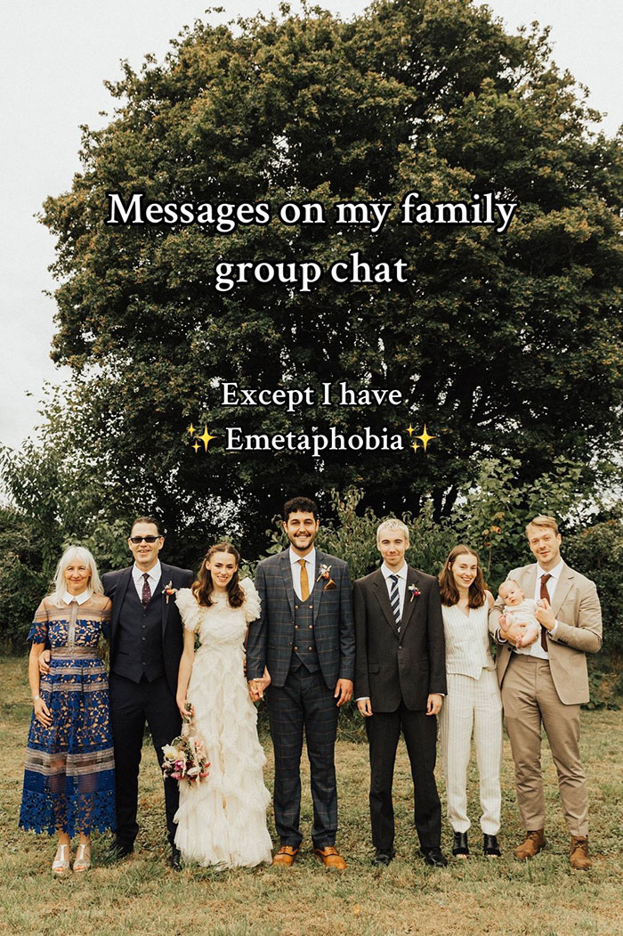 "I Would Have No Patience": Woman With Emetophobia Shares What Goes On In Her Family Group Chat "I Would Have No Patience": Woman With Emetophobia Shares What Goes On In Her Family Group Chat
